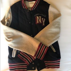 Aeropostale Aero Men’s NY Varsity Letterman Jacket